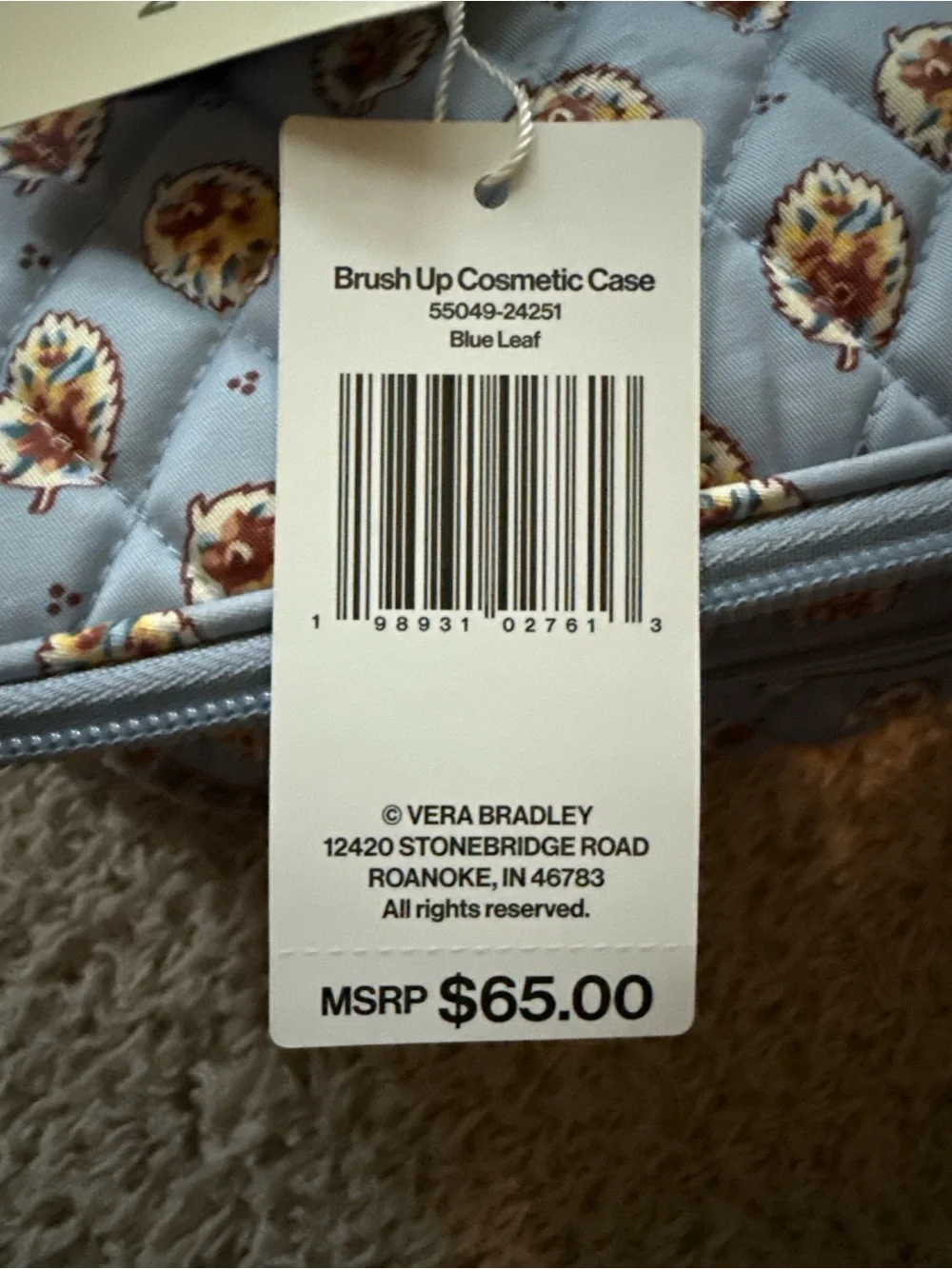 Vera Bradley quilted vera